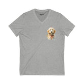 Custom Personalized V-Neck Tee