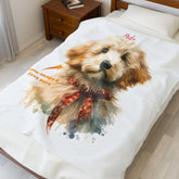 Custom Personalized Photo Plush Blanket