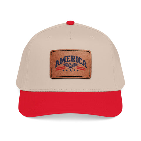 Custom Leather Patch Hat