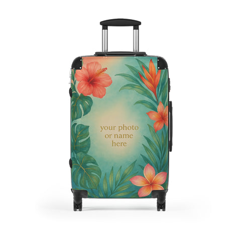 Custom Personalized Travel Luggage Suitcase