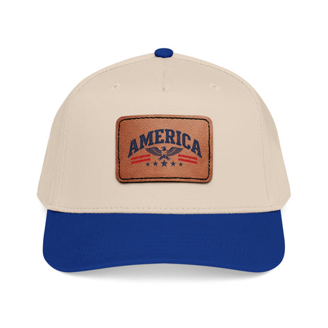 Custom Leather Patch Hat