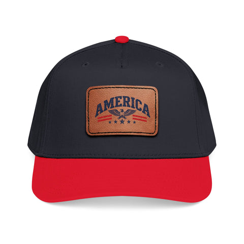 Custom Leather Patch Hat
