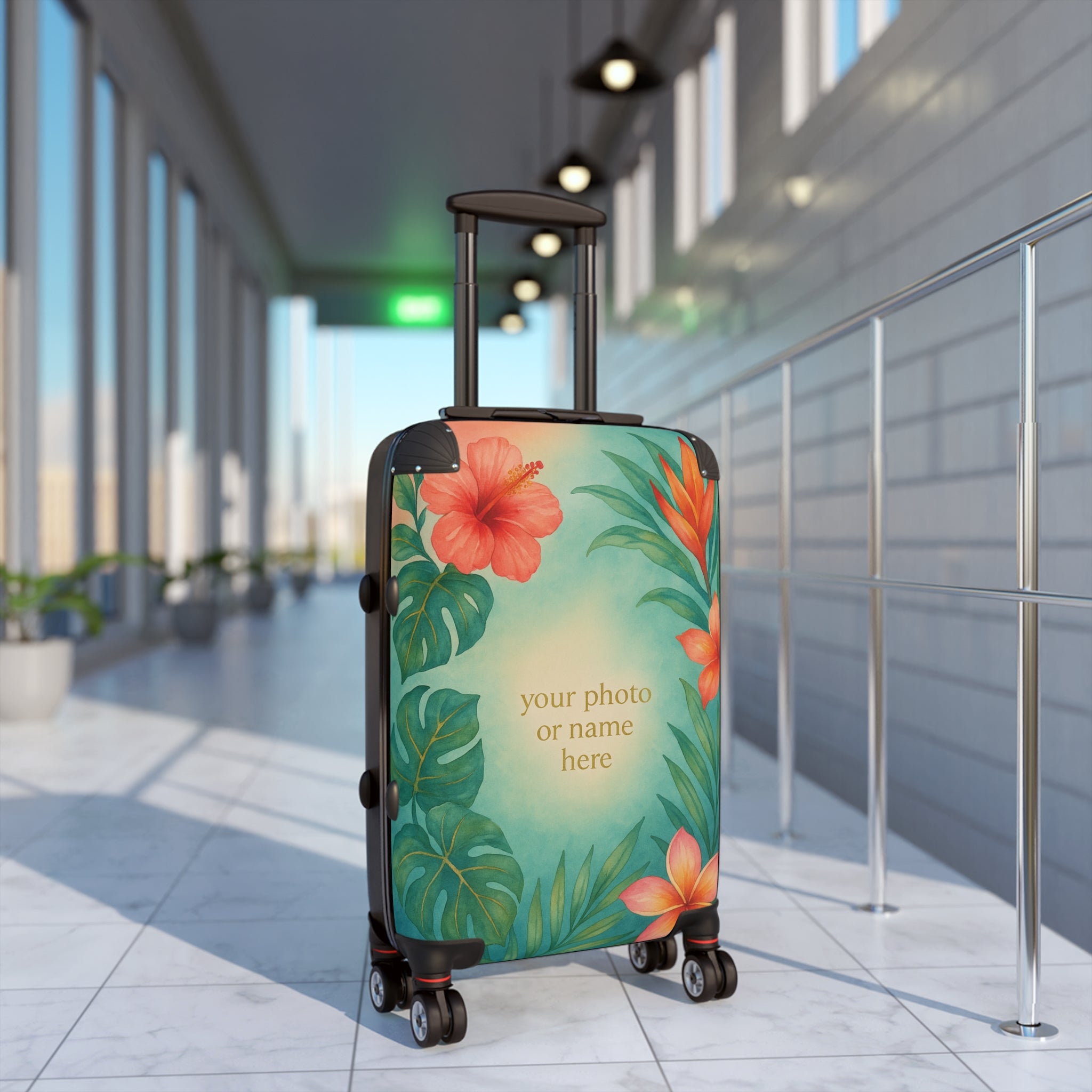 Custom Personalized Travel Luggage Suitcase