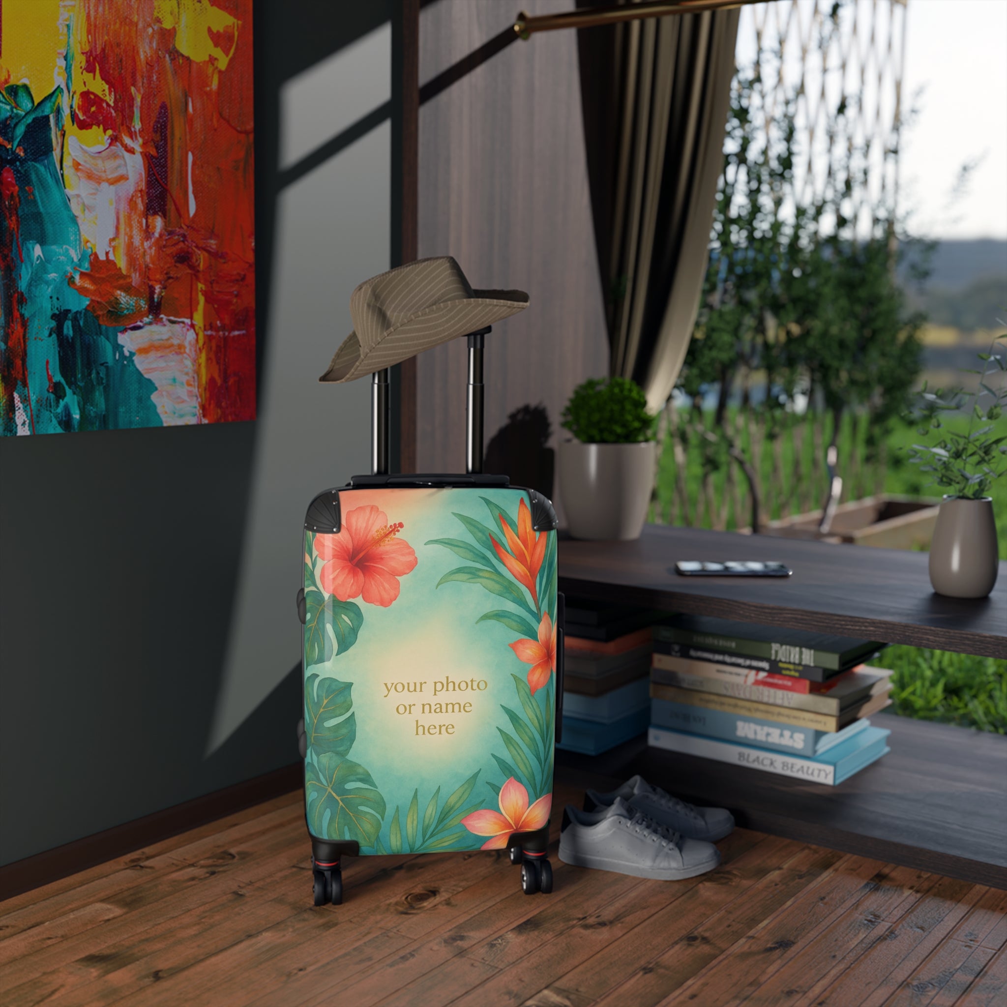 Custom Personalized Travel Luggage Suitcase