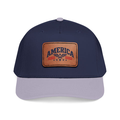 Custom Leather Patch Hat