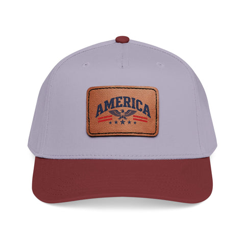 Custom Leather Patch Hat