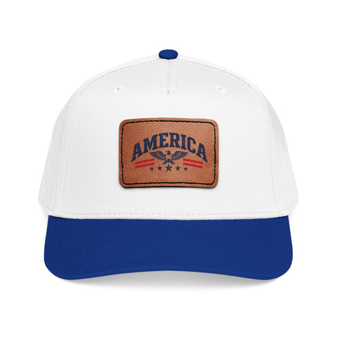 Custom Leather Patch Hat