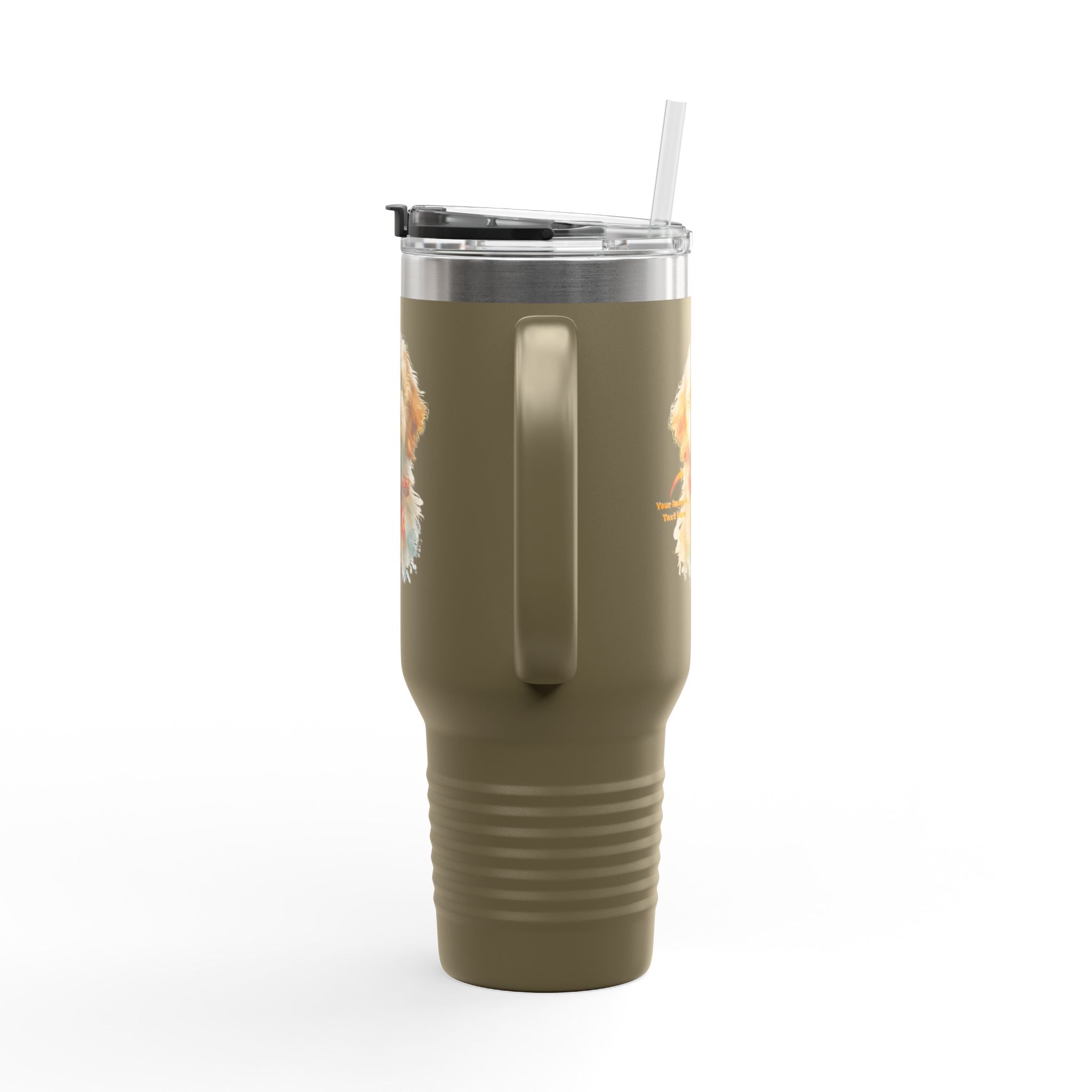 Custom Personalized Insulated Travel Mug - 40 OZ
