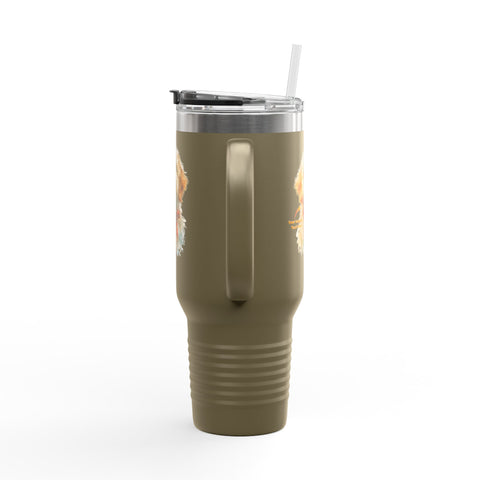 Custom Personalized Insulated Travel Mug - 40 OZ