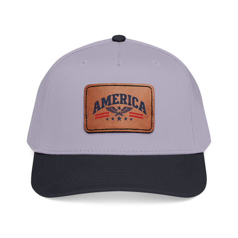 Custom Leather Patch Hat