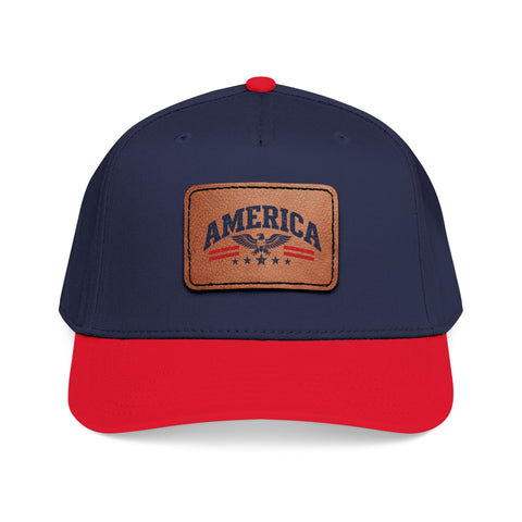 Custom Leather Patch Hat