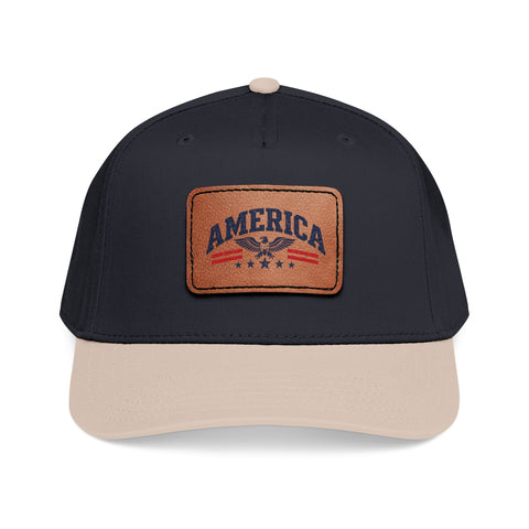 Custom Leather Patch Hat
