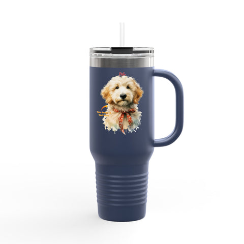 Custom Personalized Insulated Travel Mug - 40 OZ