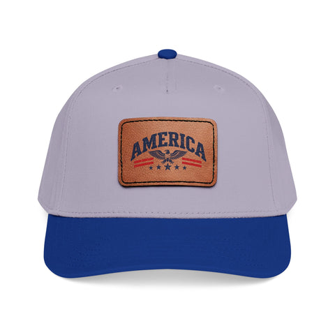 Custom Leather Patch Hat