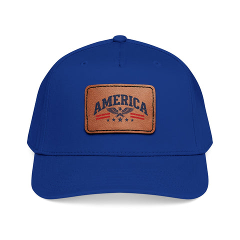 Custom Leather Patch Hat
