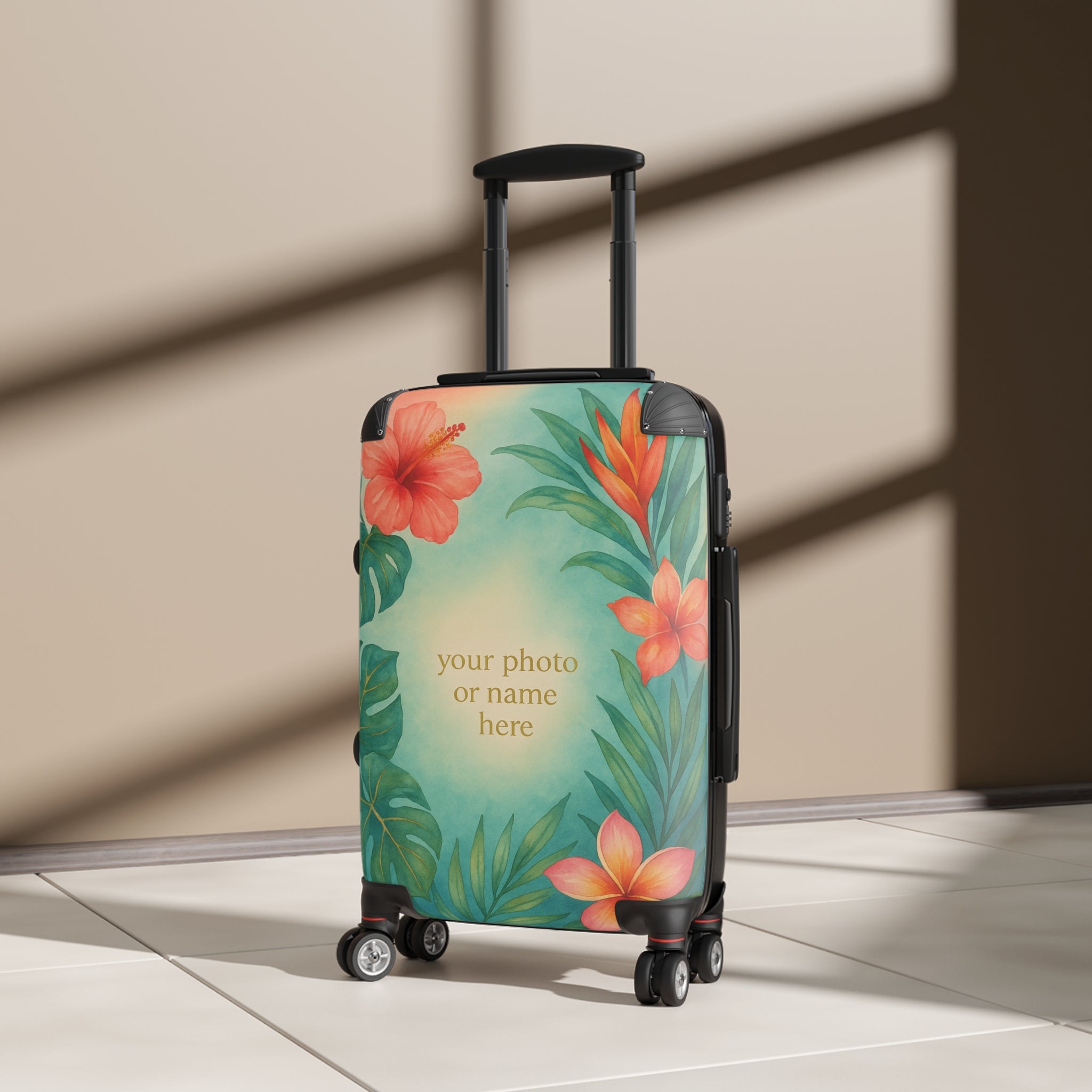 Custom Personalized Travel Luggage Suitcase