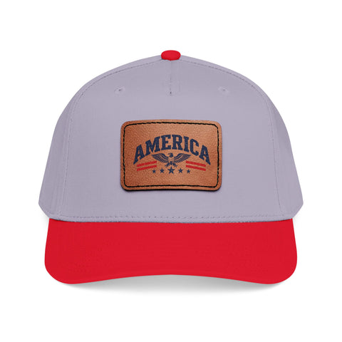 Custom Leather Patch Hat