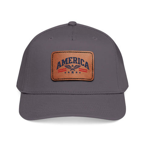 Custom Leather Patch Hat