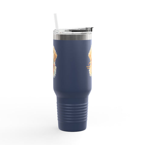 Custom Personalized Insulated Travel Mug - 40 OZ