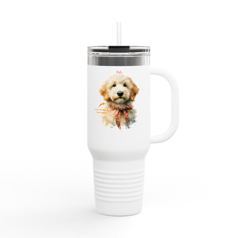 Custom Personalized Insulated Travel Mug - 40 OZ