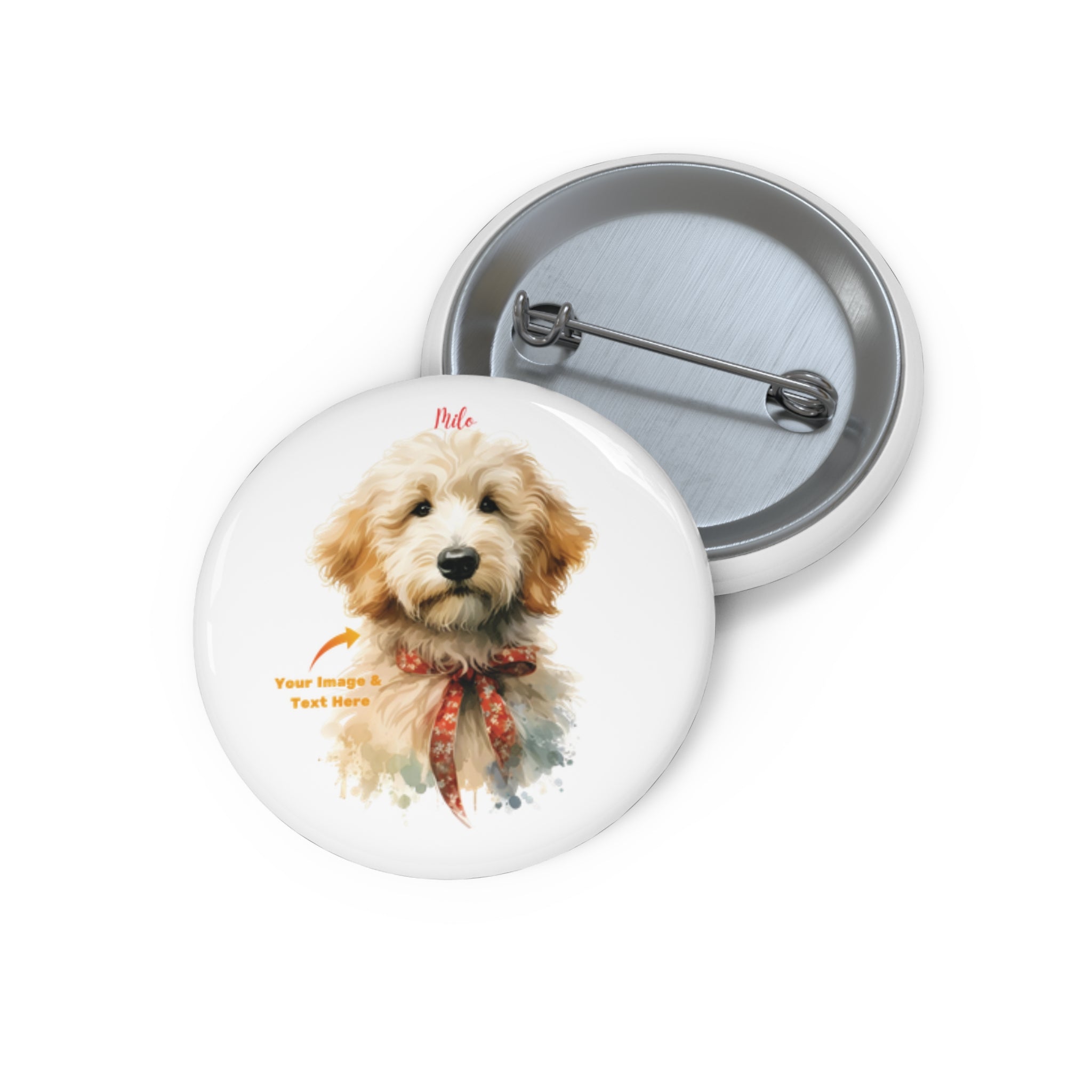 Custom Personalized Photo Pin Buttons – Oh! Custom