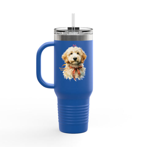 Custom Personalized Insulated Travel Mug - 40 OZ