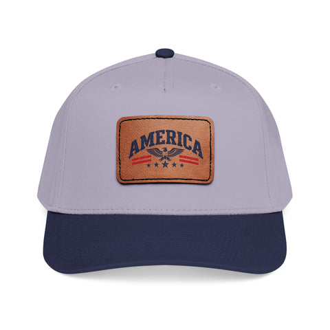 Custom Leather Patch Hat