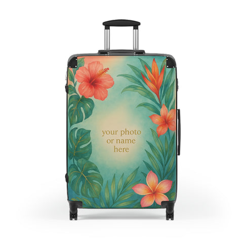 Custom Personalized Travel Luggage Suitcase