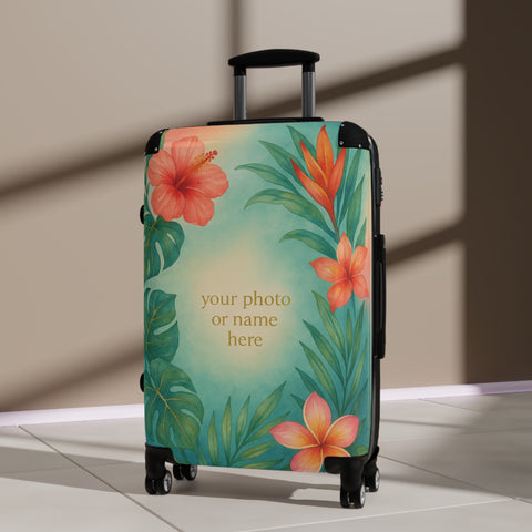 Custom Personalized Travel Luggage Suitcase
