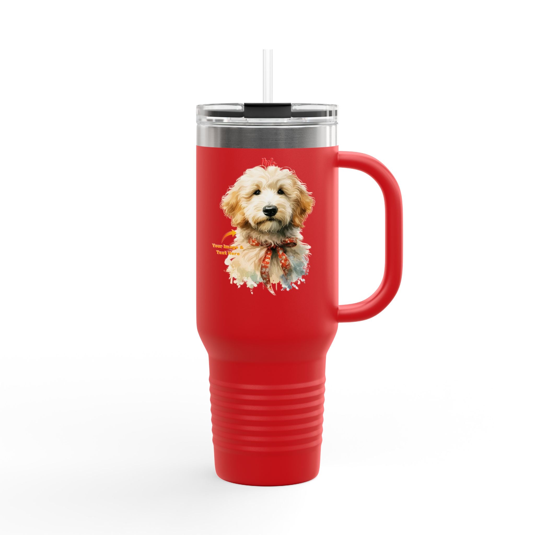Custom Personalized Insulated Travel Mug - 40 OZ