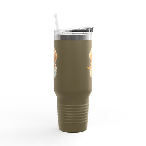 Custom Personalized Insulated Travel Mug - 40 OZ