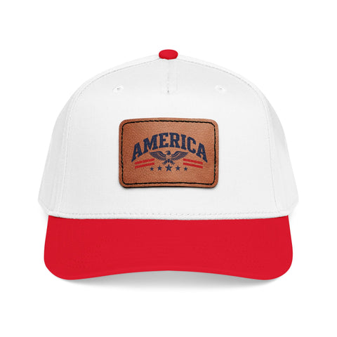 Custom Leather Patch Hat