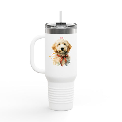 Custom Personalized Insulated Travel Mug - 40 OZ