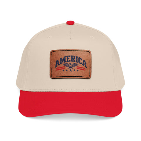 Custom Leather Patch Hat
