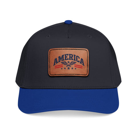 Custom Leather Patch Hat