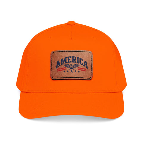 Custom Leather Patch Hat
